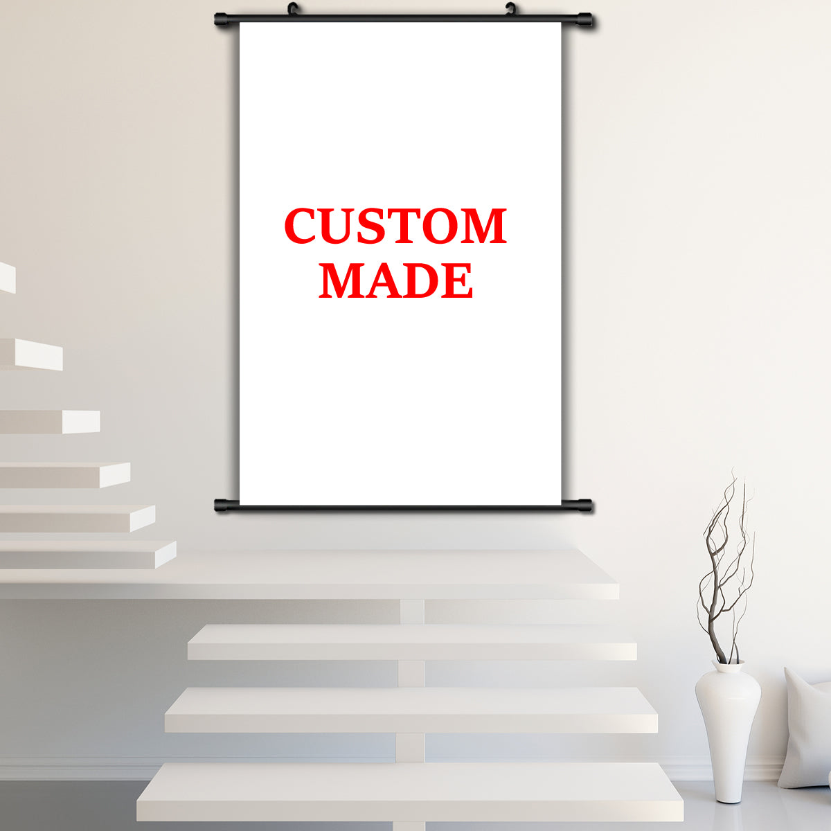 Custom Photo Wall Scroll