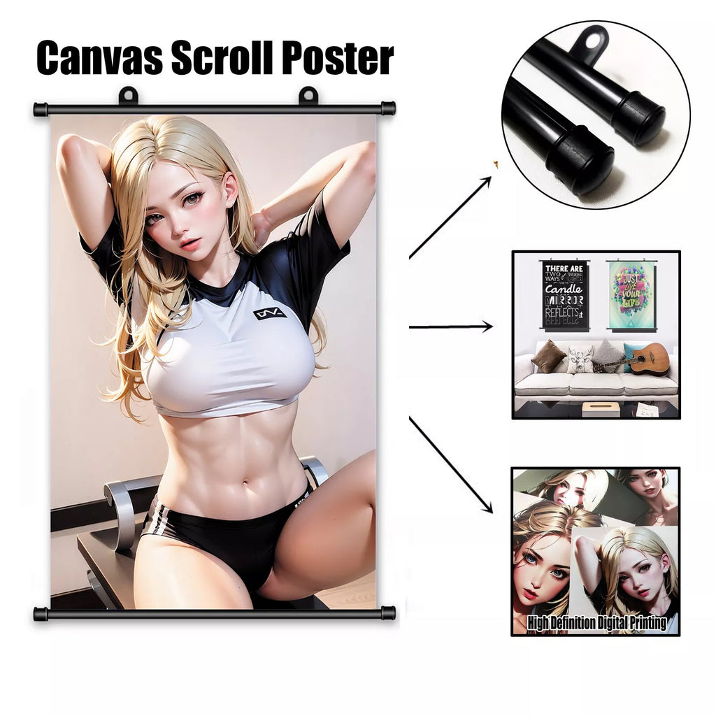 Custom Photo Wall Scroll