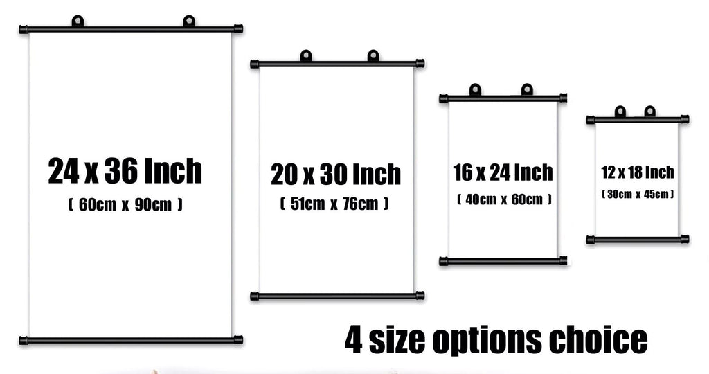 Custom Photo Wall Scroll