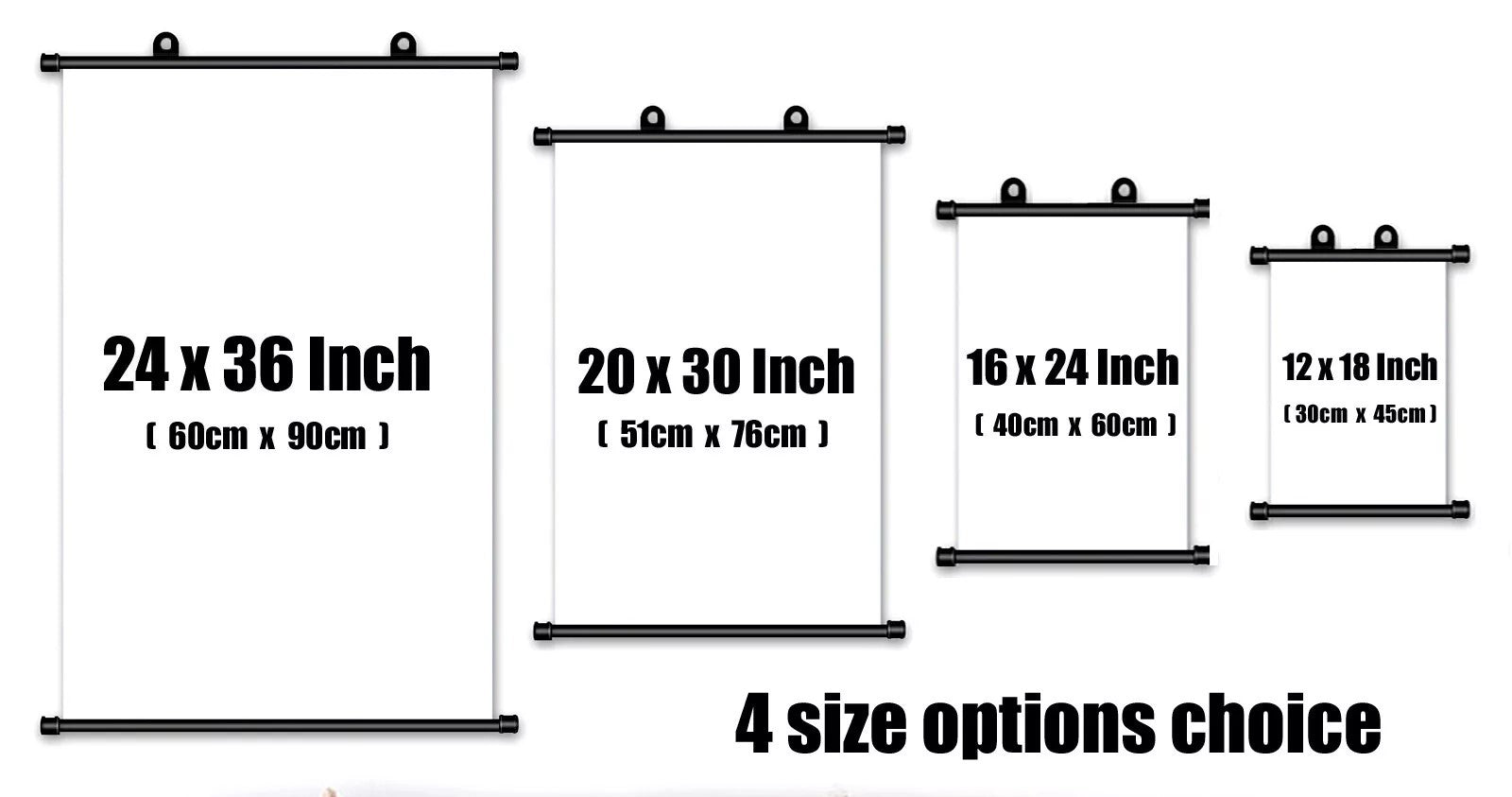 Custom Photo Wall Scroll