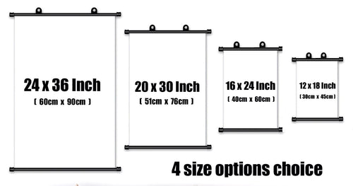 Custom Photo Wall Scroll